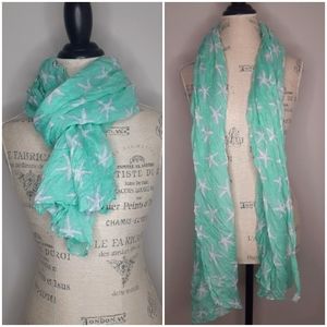 *Final Price* Joy Susan Starfish Scarf/Wrap